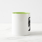 Custom Mellophone Zweifarbige Tasse (Mittel)