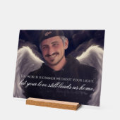 Custom Memorial Acrylschild (Winkel)