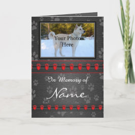 Custom Memorial Announcation - Faithful Companion Ankündigung