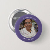 Custom Memorial Foto Lapel Pin, Beerdigung, Hochze Button (Vorne & Hinten)