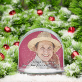 Custom Memorial Keepsake Remembrance Schneekugeln (Weihnachten)