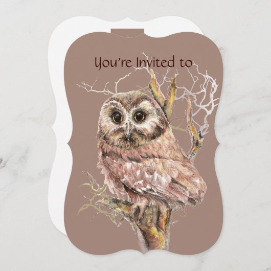 Custom Memorial Service Einladung zur Schlemmerei (Vorne/Hinten)