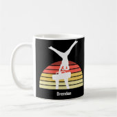 Custom Mens Gymnastik Pommel Horse Gymnastik Kaffeetasse (Links)
