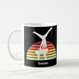 Custom Mens Gymnastik Pommel Horse Gymnastik Kaffeetasse