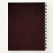 Custom Men's Scripture Journal Notizblock (Rückseite)