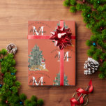Custom Mercury Christmas Monogram Tiger & Tree Red Geschenkpapier<br><div class="desc">Ein personalisiertes "Frohe Weihnachten" Monogramm-Design mit einem Weihnachtstiger und Weihnachtsbaum. Ein ideales festliches,  individuelles Design für die Ferienzeit. Passen Sie das Monogramm an und machen Sie es zu Ihrem eigenen!</div>