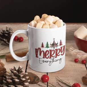 Custom Merry Alles Veröffentlichung Weihnachten Kaffeetasse