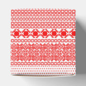 Custom MERRY CHRISTMAS SAASON'S GREETING Fvor Box Geschenkschachtel (Oben)