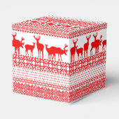 Custom MERRY CHRISTMAS SAASON'S GREETING Fvor Box Geschenkschachtel (Rückseite)