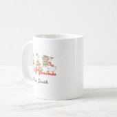 Custom Merry Goosemas Lehrer Geschenk Kaffeetasse (Vorderseite Links)