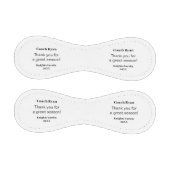 Custom Message Coach Geschenk Geburtstag Abschluss Baseball (Paneele)