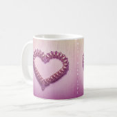 Custom Message Coffee Cup Kaffeetasse (Vorderseite Links)