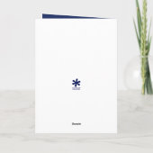 Custom Message Joe Biden Funny Birthday Karte (Rückseite)