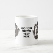 Custom Message Miniature Schnauzer Pet Hund Vater Kaffeetasse (Mittel)