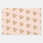 Custom Message New Job Congratulations Gift Geschenkpapier Set (Vorderseite 2)