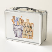 Custom Metal Lunch Box mit Logo (Rückseite)