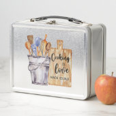 Custom Metal Lunch Box mit Logo (Beispiel)