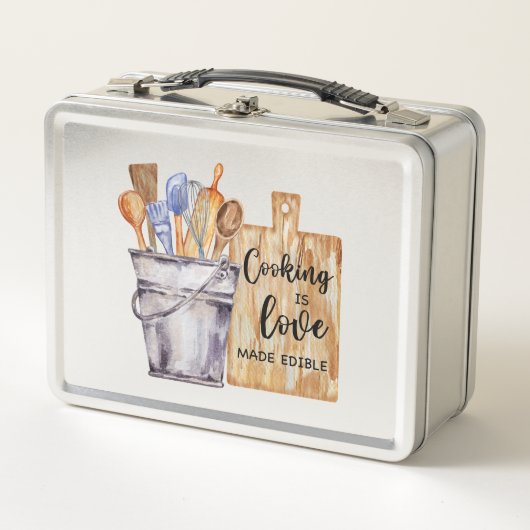 Custom Metal Lunch Box mit Logo (Vorderseite)