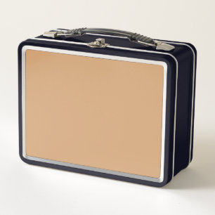 Custom Metal Lunchbox - Design für warmen Sand