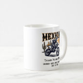 Custom Mexican 1000 Baja California Race Kaffeetasse (VorderseiteRechts)