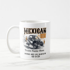 Custom Mexican 1000 Baja California Race UTV Kaffeetasse