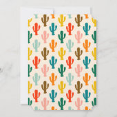 Custom Mexican Fiesta Bachelorette Party  Einladung (Rückseite)