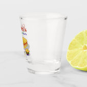 Custom Mexican Fiesta Bachelorette Party Schnapsglas (Rechts)