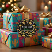 Custom Mexican Fiesta & Día de Muertos Geschenkanhänger