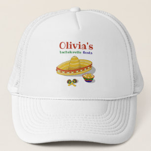 Custom Mexican Fiesta Junggeselinnen-Abschied Truckerkappe