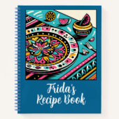 Custom Mexican Table Pop Art Blue Recife Buch (Vorderseite)