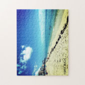 Custom Miami Beach Florida Ruhe und Entspannung Er Puzzle (Vertikal)