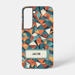 Custom Mid-Century Geometric Phone Case - Samsung Galaxy Hülle