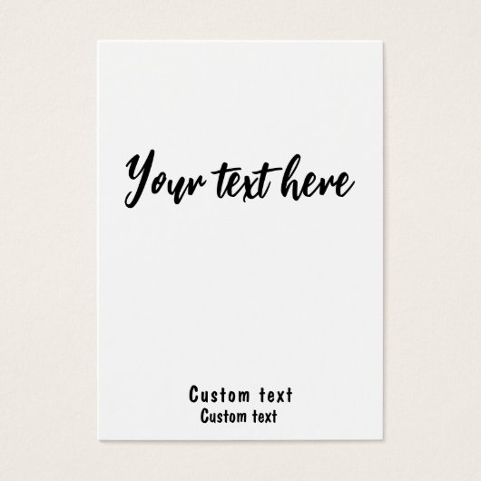 Custom Mightny Business Card 3.5 x 2.5 (Vorderseite)