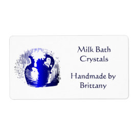 Custom Milk Jug Vintag Art Large Labels