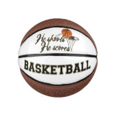 Custom Mini Basketball (Vorderseite)