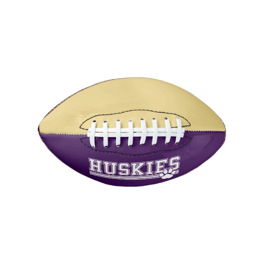 Custom Mini Football Huskieses (Vorderseite)