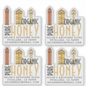 Custom Mini versteckt reines Bio Honig Clear Label (Vorderseite)