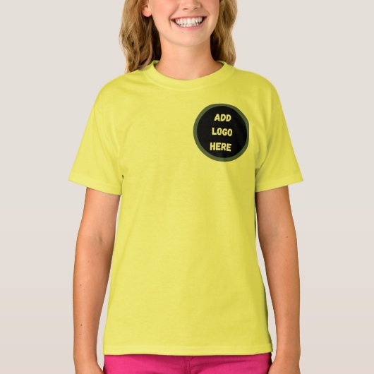 Custom minimal Design Add Photo or Text T-Shirt (Vorderseite)