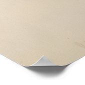 CUSTOM Minimalist Dragonfly & Caterpillar Print Poster (Ecke)