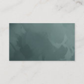 Custom Minimalist Logo for Business Logo Design Visitenkarte (Rückseite)