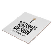 Custom Minimalist Personalized Company Branded  Fliese (Seite)