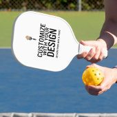 Custom Minimalist Personalized Company Branded  Pickleball Schläger