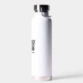 Custom Minimalist Personalized Company Branded Trinkflasche (Links)