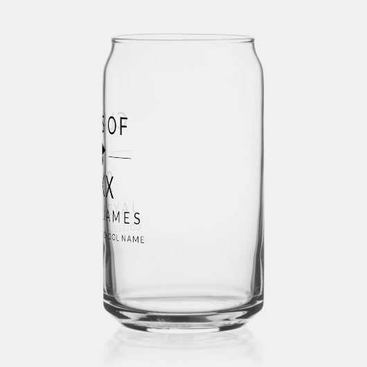 Custom Minimalistisch Class of 2025 Graduation Par Dosenglas (Links)