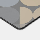 Custom Minze Green Pastel Pink Beige Art Patter Schreibtischunterlage (Ecke)