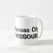Custom Missouri Staat Kaffeemaschine Tasse (VorderseiteRechts)