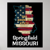 Custom Missouri Staat Poster (Vorne)