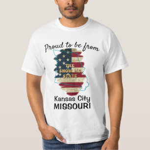 Custom Missouri Staat T - Shirt