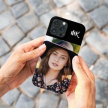 Custom Mit Monogramm Ihr Foto Hübsch Lady