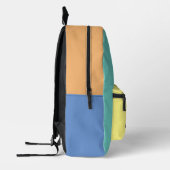 Custom Mit Monogramm Magic Castle Bedruckter Rucksack (Links)